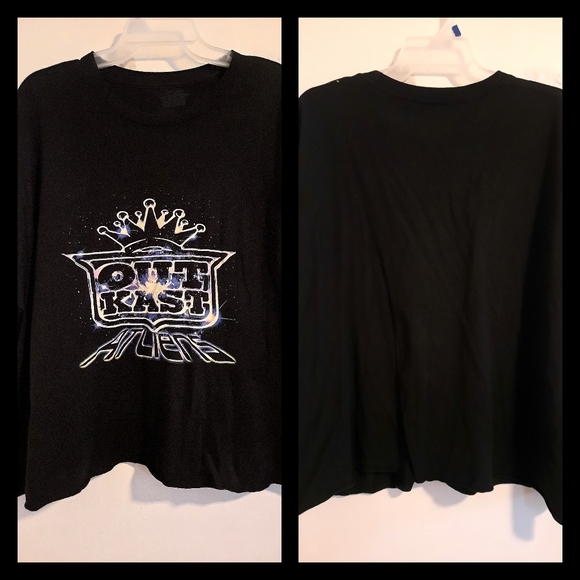 Outkast ATLiens 1X/2X Black Galaxy Shirt - Picture 4 of 7